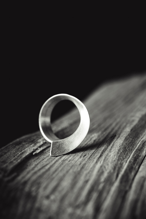 serifos papadoukas silver ring minimal c/p